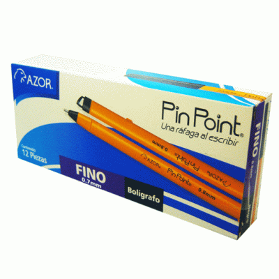 BOLIGRAFO FINO NEGRO PINPOINT