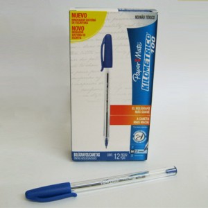 BOLIGRAFO MEDIANO AZUL PPM