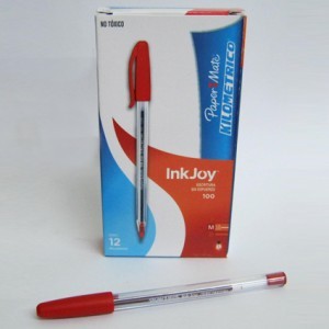 BOLIGRAFO MEDIANO ROJO PPM