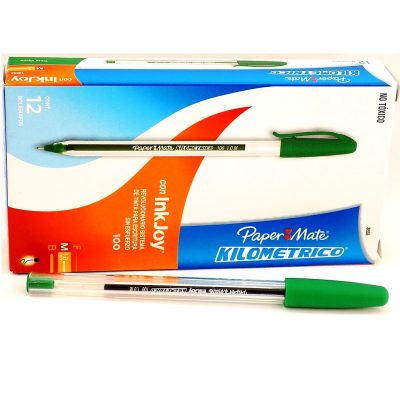 BOLIGRAFO MEDIANO VERDE PPM