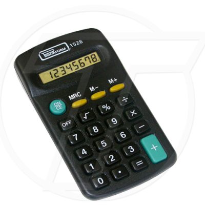 CALCULADORA 8 DIG BOLSILLO
