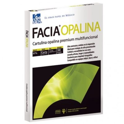 CARTULINA OPALINA CTA BCO 225GR C/100