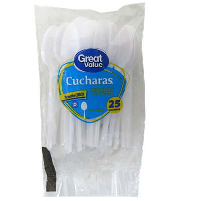CUCHARA CHICA C/25 GV