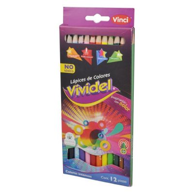 ESTUCHE DE LAPICES DE COLORES C/12 VIV