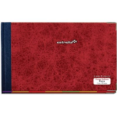 LIBRO FLORETE RAYADO F/I 96HJS