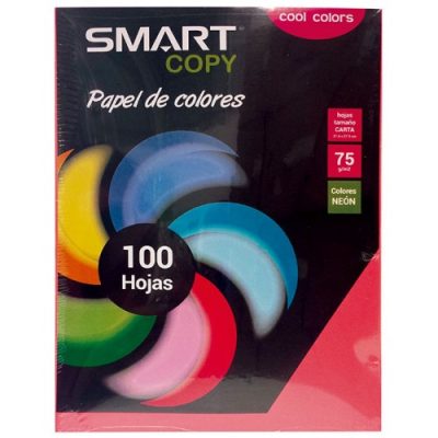 PAPEL BOND CTA ROJO C/100