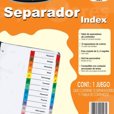 SEPARADOR 12 DIV WJ
