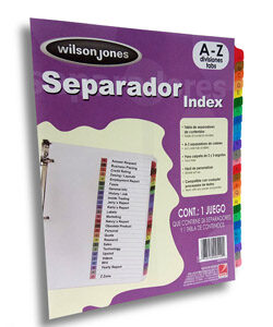 SEPARADOR A-Z  WJ