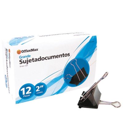 SUJETADOCUMENTOS GDE 51MM C/12 OMX