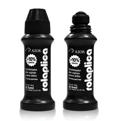 TINTA P/SELLO NEGRA ROLAPLICA